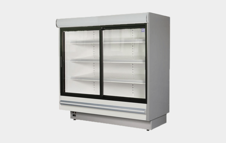 RCH-2-1 1,57 HŰTÖTT FALIREGÁL CSÚSZÓ ÜVEGAJTÓKKAL